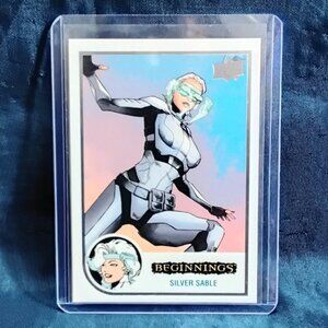 5/$20 Mint 2023 UD Silver Sable Marvel Beginnings Vol. 2 Series 2 Card 150!!
